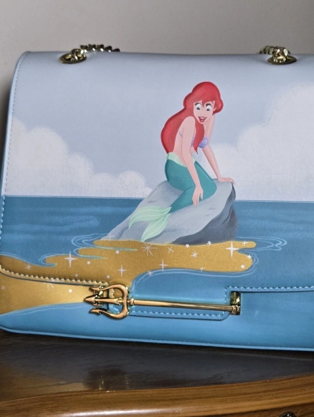 Disney Loungefly Ariel & King Midas Handbag NWT